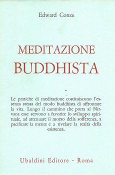 MEDITAZIONE BUDDHISTA di EDWARD CONZE