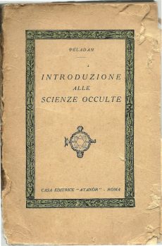 INTRODUZIONE ALLE SCIENZE OCCULTE di PELADAN