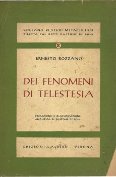 Dei Fenomeni di telestesia di Ernesto Bozzano