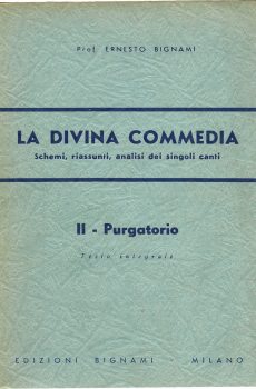LA DIVINA COMMEDIA - PURGATORIO di ERNESTO BIGNAMI