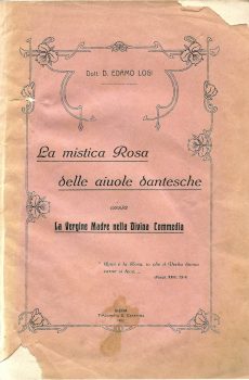 LA MISTICA ROSA DELLE AIUOLE DANTESCHE OSSIA LA VERGINE MADRE NELLA DIVINA COMMEDIA di EDAMO LOGI