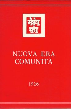NUOVA ERA COMUNITA' 1926 di AGNI YOGA SOCIETY